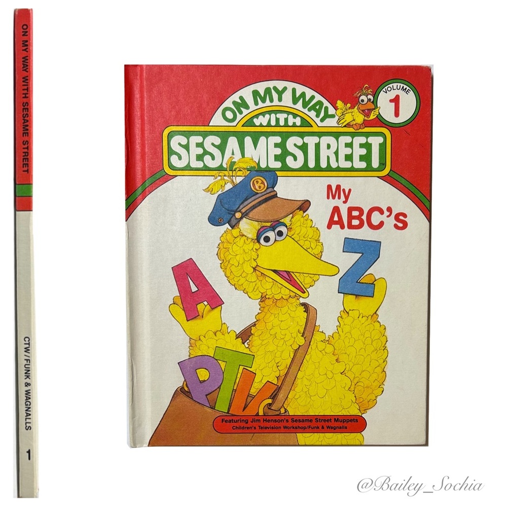 Vintage Sesame Street My ABC’s Vol.1 1989